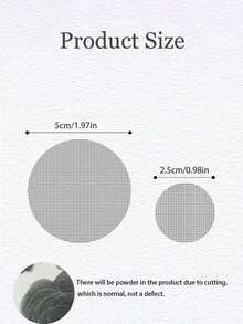 20/1pc Round Mesh Plant Support Net, Flower Pot Mat, Gardening Lawn Soil Protection And Drainage, Ceramic Dark Gray Leak-Proof Seal, Extra Large Diameter Breathable Anti-Insect Plastic Round Mesh Flower Pot Mat - Multicolor - View 7