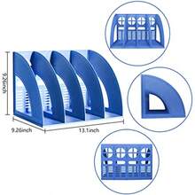 Magazine Rack - Blauwe sectie 4 - Bekijken 2