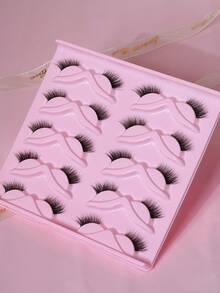 10 Pairs Fluffy Natural-Looking Eyelashes, High Volume, Easy To Apply - View 5
