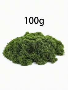 1pc 20g/50g/100g/200g/500g Artificial Moss, Suitable For Home Decor, Fake Moss Micro Landscape Arrangement, Lawn, Potted Plants - Multicolor - View 13