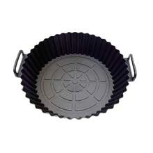 3 miếng lót nồi chiên không dầu bằng silicon, lót nồi chiên không dầu bằng silicon tái sử dụng, khay nướng silicon chống dầu mỡ cho nồi chiên không dầu, phụ kiện giá đỡ rổ chiên không dầu, tương thích với Tower, COSORI - Nhiều màu - Xem 10