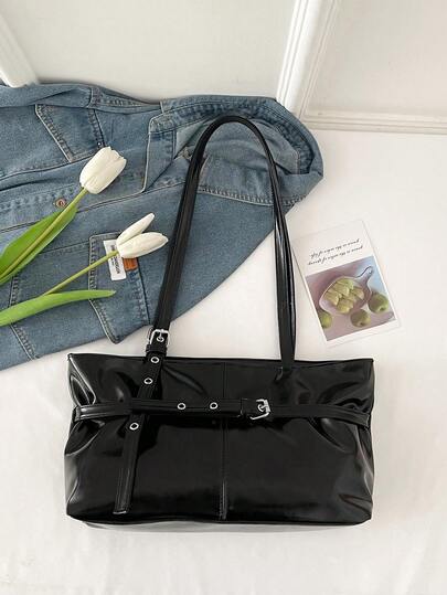 优雅大容量腋下包，新款复古单肩通勤手提包（女士款）