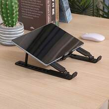 Adjustable Laptop Cooling Stand, Foldable Laptop Cooler Pad With Height Adjustment, High Airflow Low Noise, Suitable For Home Or Office, Portable Cooling Base - View 3