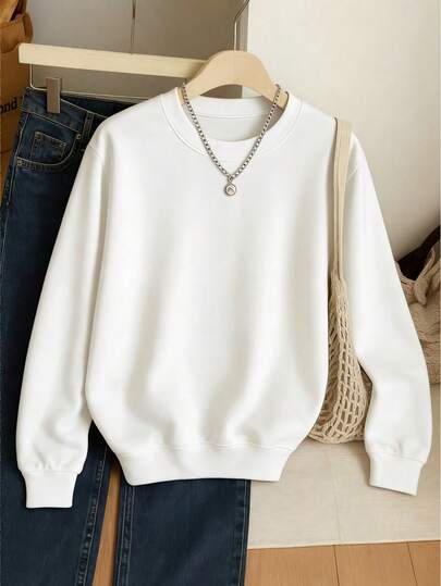 KID004|Sudadera cuello redondo Look urbano  Moda casual