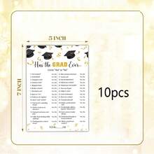 2026 Graduation Party Games, Who Knows The Graduates Best? High School/College Graduation Gift Supplies - View 8