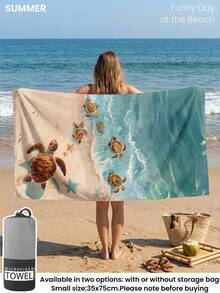 1 Khăn tắm biển in hình, khăn bơi, khăn chủ đề rùa biển, khăn tắm biển thời trang, khăn siêu thấm hút, thích hợp cho phòng tắm, bơi lội, tập thể dục, yoga, được làm từ chất liệu sợi nhỏ mềm mại và thoải mái, nhẹ và dễ mang theo, chống gió, chống nắng, chống cát, thích hợp cho du lịch và kỳ nghỉ hè, trang trí phòng tắm. Khuyến nghị kích thước thông thường và kích thước lớn hơn (kích thước nhỏ 35*75cm, kích thước 150cm trở lên được khuyến nghị) - Nhiều màu - Xem 7