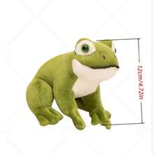 Cute Plush Frog Stuffed Animal Doll, Soft & Cuddly, Realistic Design, Suitable As Birthday Gift For Friends, Boyfriend/Girlfriend - Multicolor - View 10