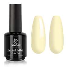 Beetles White Gel Nail Polish -1PC 15ml White Spring Colors Gel Polish - Lemon Cheese - 查看 8