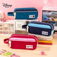 Disney Mickey Mouse Pencil Case, Retro American Style Denim Pencil Box, Minimalist Multi-Function Dirt-Resistant Large Capacity High-Quality Stationery Pouch - Single Piece - View 11