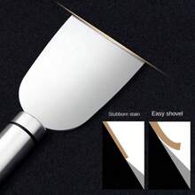 Stainless Steel Scraper Knife, Multi-Functional Scraper Spatula For Tile, Floor, Glass, Fridge Cleaning, Kitchen Cleaning Tool - A - View 8