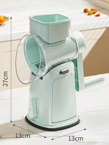 3套/6件 5套/10件 多功能手动滚筒式蔬菜切碎器 厨房切丝器 切片器 土豆刨丝器 切丝器 适用于家庭和餐厅使用 - 彩色 - 查看 6