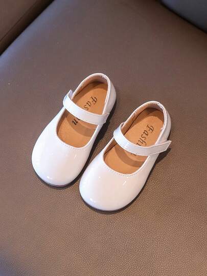 New Kids Flat Shoes, Soft Sole Anti-Slip, Minimalist Design, Girls Performance Shoes, Toddler Casual Commute Shoes, Lightweight & Comfortable, Suitable For Spring And Autumn