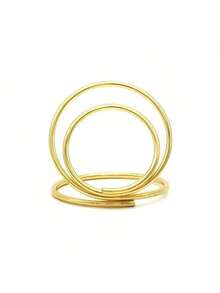 5pcs Round Paper Clip Photo Card Display Stand, Table Card Holder, Photo Clip, Table Number Holder, Suitable For Wedding, Party, Birthday, Office And Other Occasions - Table Clip - View 5