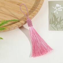 10pcs 13cm Polyester Silk Tassel Mixed Color Bookmarks, Curtain Sewing DIY Handicraft Decorative Hanging Ornaments - Tassels - View 20