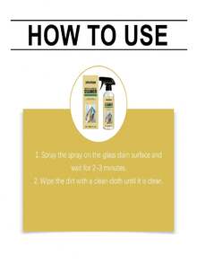 jakehoe Multi-Purpose Mirror & Glass Cleaning Spray, Effectively Removes Dirt On Common Glass & Mirror Surfaces - Liquid - View 7