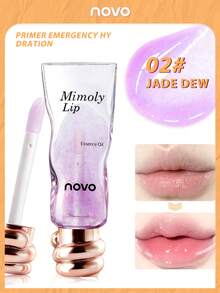 滋润、滋养、保湿润唇膏——淡化唇纹，防止干燥和干裂。清爽不油腻，男女皆宜，学生和通勤族均可使用。馈赠佳品。 - 02#琉光玉露 - 查看 1