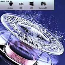Original TWS Bluetooth Earphones T2 Transparent Wireless Bluetooth Earphones, HIFI Sound Quality, Bluetooth 5.3, Compatible With All Smart Devices, TWS True Wireless Bluetooth Earphones HIFI Stereo Sports Gaming Earphones With Microphone Hands-Free Calling Function - View 10