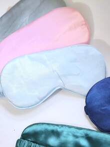 Kit de Máscaras Para os Olhos Adulto de Cetim / Kit de Máscara para Dormir / Máscara de Dormir de Cetim - MULTICOLORIDO - Visão 5