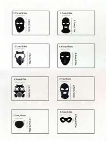 10 piezas/paquete Portador de tarjeta de privacidad de foto de identificación - Funda de tarjeta mate de PVC, adhesivo de cristal, adecuado para licencia de conducir, oficina, escuela, tarjeta de crédito, identificación laboral y tarjeta de acceso, conveniente de llevar, compacto y ligero - Multicolor - Ver 3
