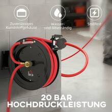 Garden Hoses & Reels - Red + Black - View 2