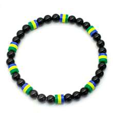 Obsidian Simple Elastic Beads 6mm Simple And Fashionable Men's And Women's Bracelets - Bracelet - View 14