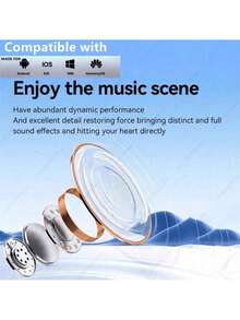 Tai nghe không dây TWS Bluetooth 5.3 mới chính hãng với màn hình LED, âm thanh nổi, điều khiển cảm ứng, khử tiếng ồn, tương thích với điện thoại thông minh. - Xem 4