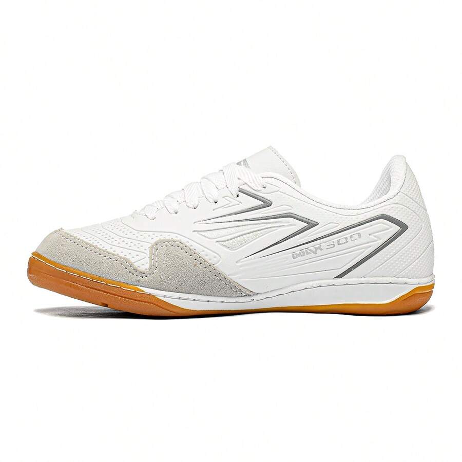 Men's Max 300 Y-1 Futsal Shoe, Stitched, Simple, Basic, Textured Microfiber Leather - 灰色 - 查看 1