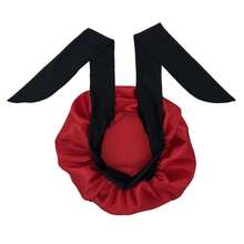 ZTZI 1pc Luxury Satin Hair Bonnet With Bow - Soft Silk Sleep Cap For Protecting Curly & Natural Hair - AA1pc Bow-tie Round Hat - View 32