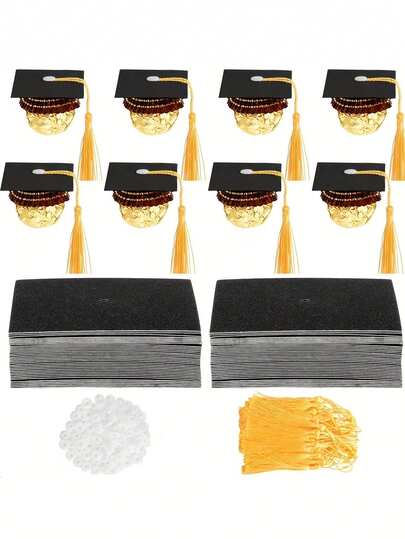 Bộ 30 món trang trí tiệc tốt nghiệp năm 2026, mũ tốt nghiệp mini có tua rua, thích hợp cho tiệc tốt nghiệp, lễ khai giảng, trang trí mũ tốt nghiệp và các sự kiện theo chủ đề khác nhau, trang trí tiệc tốt nghiệp năm 2026 hoàn hảo.