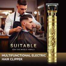 Electric Hair Clipper, Bald Head Shaver, Beard Trimmer, Hairstyling Electric Shaver, Suitable For Gift Giving To Boyfriend, Father, Daily Essential, Holiday First Choice - Multicolor - View 9