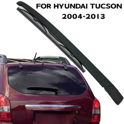 Tucson SUV JM 2004-2013 Rear Windshield Wiper Arm Cover Assembly, Rear Wiper Blade