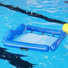 1 Removable Inflatable Water Hammock - Adult Pool Lounge Chair, Made Of PVC Material, With Vibrant Mixed Colors And A Comfortable Ergonomic Design, Suitable For Swimming And Relaxing In The Pool, Pool Inflatable, Beach Essentials, Pool Float - Multicolor - View 5