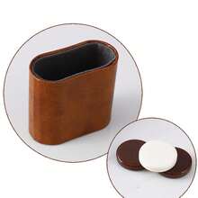 18 Inch Premium Leather Backgammon Board Game Set For Adults Classic Game - Brown - View 7