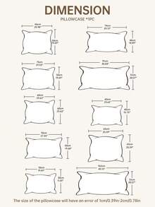 蜜月儿童印花枕套（1件装）- 涤纶磨毛面料，可爱粉色花朵图案枕套，柔软透气，抗皱，不含枕芯 - 适用于儿童房和亲子房，通过 Oeko-Tex 认证 - 彩色 - 查看 3