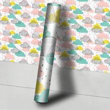 Self-Adhesive Mosaic Wall Sticker Waterproof Moisture-Proof Heat Resistant Peel And Stick Backsplash Tile Removable DIY Wall Decal For Bathroom Kitchen Living Room Bedroom Cabinet Counter Home Decorative Stick On Tile - Colorful Cloud Design - View 11