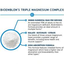 Magnesium Supplement Complex – Glycinate, Malate & Citrate Magnesium Blend | Vegan Non-GMO Dietary Supplement | 300mg | 90 Capsules (1 Bottle) - 1 Bottle - 查看 3