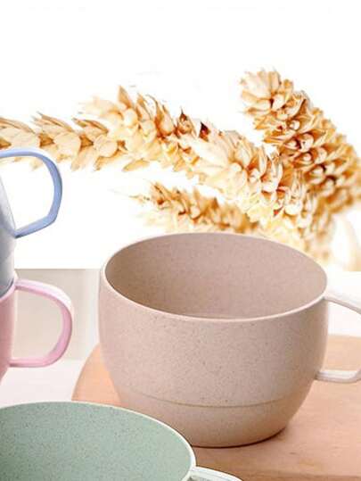 Taza de leche de paja de trigo, taza de café, taza de desayuno de leche, taza de té de la tarde, taza de agua minimalista para parejas