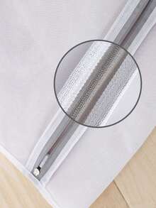 1/3pcs Thickened Fine Mesh Laundry Wash Bags, Washing Machine Garment Protection Bags For Delicates, Bras, Sweaters - Multicolor - View 8