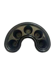 Nail Five-Hole Soaking Bowl 1pc - Black - View 3