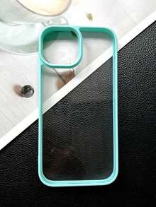 极简透明亚克力手机壳，兼容 17 Pro Max/17 Pro/17/17 Air/16 Pro Max/16/16 Pro/16 Plus/15/15 Pro Max/15 Pro/15 Plus/11/12/13/14 Pro Max/11 Pro Max/12 Pro/12 Pro Max/13 Pro/13 Pro Max - 薄荷綠 - 查看 4