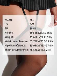 奢华、优雅、复古、性感、时尚的过膝袜，采用细绑带、窄袜口和一体式系带设计，方便穿脱，塑形舒适，透气性好，高度遮盖性——完美适用于正式场合、商务活动、节日派对和约会，春、夏、秋、冬四季皆宜，是情人节、圣诞节和新年庆祝活动的理想之选，舒适保暖。 - 黑色 - 查看 3