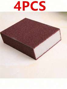 1/3pcs Water Rhinestone Emery Sponge Scrubber, Kitchen Cleaning Tool, Pot Rust Removal Grinding Sponge Block, Kitchen, Bathroom, Home Supplies. Kitchen Essential, Home Cleaning Supplies, Kitchen Small Tool, Kitchen Organizer - Multicolor - View 22