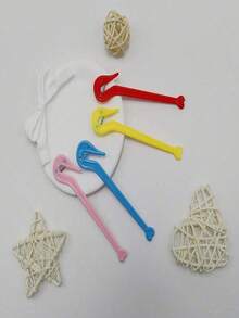 4pcs/Set Girls One-Time Hair Ties Removal Tool, Damage-Free Hair Tie Cutter, One-Time Hair Tie Detangler - Multicolor - View 8