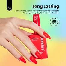 Beetles 15ML 6 Colors  HEMA-Free Pastel Gel Polish - Fairy Tale Dream, Pastel Yellow Pink Blue Purple, Colorful Bottle, Soak Off UV LED Manicure - 6 Colors 15ML Hema-Free Neon Rainbow - 查看 5