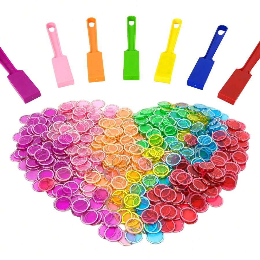 101pcs Bingo Game Set, Suitable For Large Group Activities, Family Game Nights, Singles Parties, Counting And Sorting Games - Unique Party Kit, Perfect For Halloween And New Year Celebrations. - Multicolor - View 1