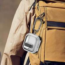 1 Set Transparent Auto-Pop Up Protective Case Compatible With Apple Pro 3rd/4th Gen, 2nd Gen - Multicolor - View 4