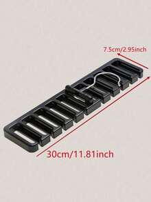 This Multifunctional Belt Organizer, Belt Hanger And Bag Hanger Can Store Ties, Scarves And Other Accessories. It Is Suitable For Gender Reveal Parties, Birthdays, Weddings, Gatherings, Bathroom Storage Hooks And Closet Organization. It Is The Perfect Gift For Colleagues, Friends And Family, And An Ideal Choice For The Back-To-School Season. - Black - View 12