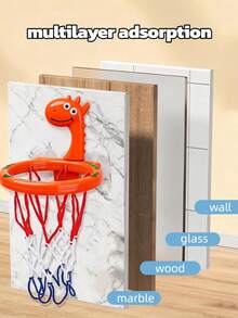 Bathroom Toys - Bathtub Basketball Hoop For Kids & Toddlers, Bathroom Toys Shower Toys, Suction Cup Basketball Hoop With 3 Soft Balls Set For Boys & Girls, Birthday Gift, Interactive Bathroom Toys For Children, Infant Bathroom Toys, Toddler Bathroom Toys, Basketball Hoop Baby Toys, Baby Supplies, Baby Girl Toys, Bathroom Toys, Swimming Pool Toys - Orange - View 7