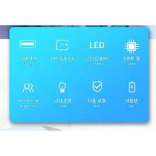 대용량 60000mAh 파워 뱅크, 차량 캠핑용, 멀티 포트 고속 충전, PS22.5W, QC3.0, 2.1A - 레드 - 보기 6