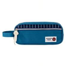 Disney Mickey Mouse Pencil Case, Retro American Style Denim Pencil Box, Minimalist Multi-Function Dirt-Resistant Large Capacity High-Quality Stationery Pouch - Single Piece - View 12